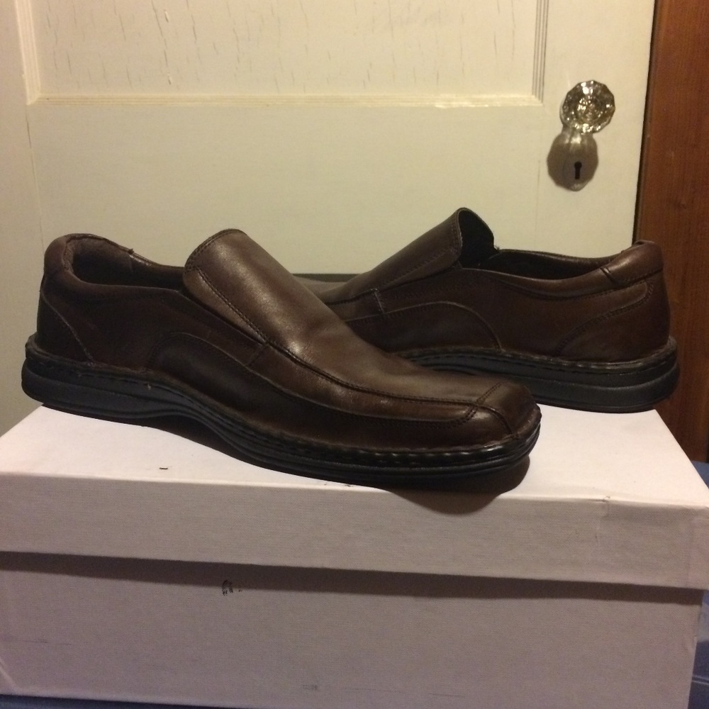 Steve Madden Men's Loafers Leather Brown Size 9.5